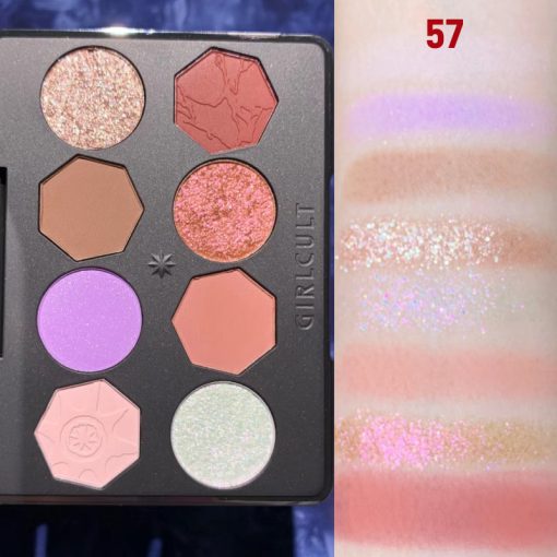 Girlcult 8 Colors Eyeshadow Palette Miaowu GC046 - Image 9