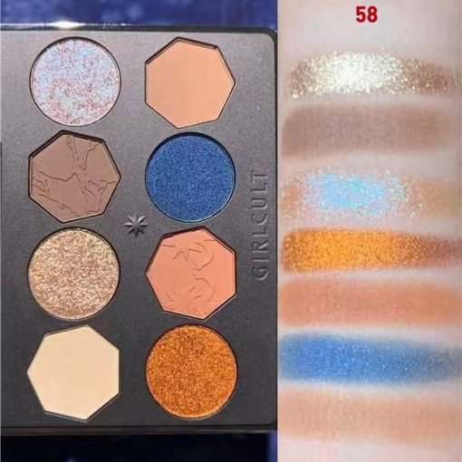 Girlcult 8 Colors Eyeshadow Palette Miaowu GC046 - Image 10