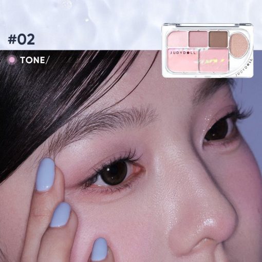 Judydoll Elaborate 6 Colors Eyeshadow Palette JD192 - Image 4