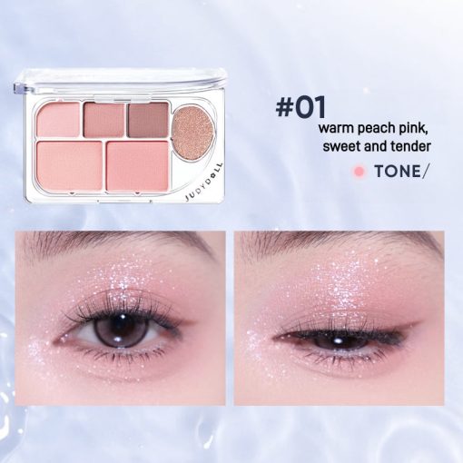 Judydoll Elaborate 6 Colors Eyeshadow Palette JD192 - Image 10