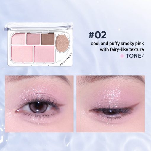 Judydoll Elaborate 6 Colors Eyeshadow Palette JD192 - Image 9