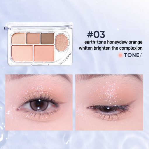 Judydoll Elaborate 6 Colors Eyeshadow Palette JD192 - Image 8