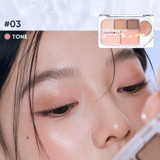 Judydoll Elaborate 6 Colors Eyeshadow Palette JD192 - Image 3