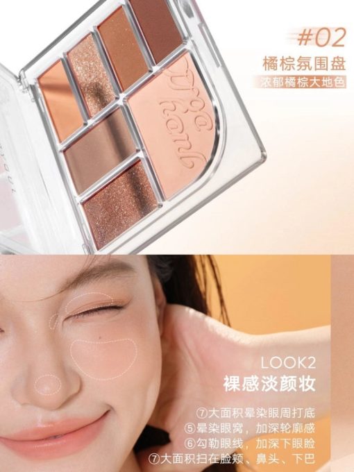 Judydoll Mood 7 Colors Eyeshadow All-in-one Palette JD189 - Image 9