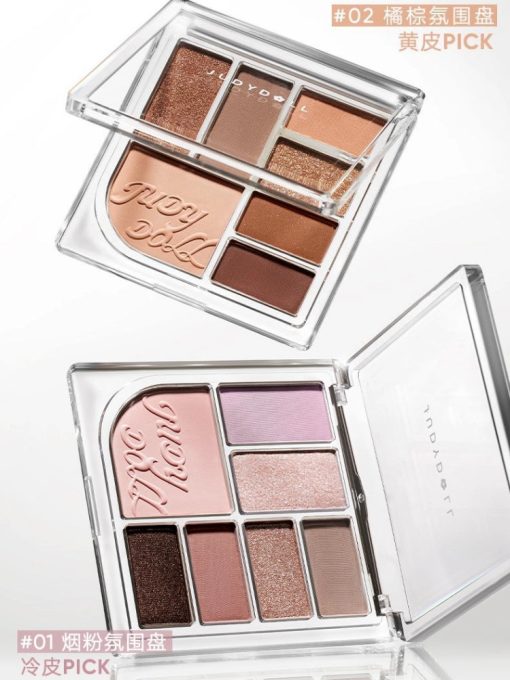 Judydoll Mood 7 Colors Eyeshadow All-in-one Palette JD189 - Image 4