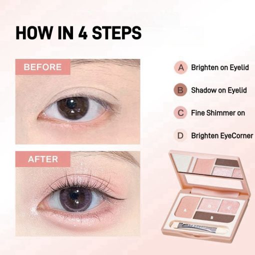 Judydoll Undereye Shadow Palette JD194 - Image 7