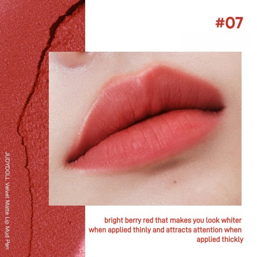 Judydoll Velvet Matte Lip Mud Pen JD193 - Image 16